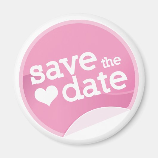 Save the Date Magnet (Vorne)