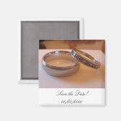 Save the Date Magnet (Vorderseite/Rückseite)