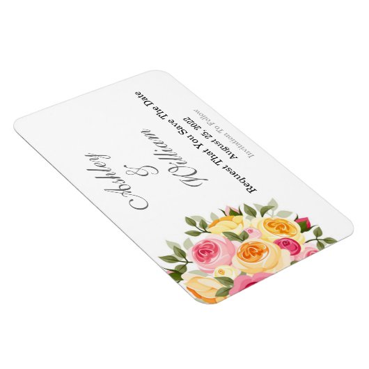 Save The Date Magnet (Rechte Seite)