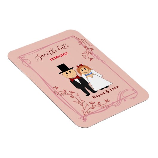 Save the Date Magnet (Rechte Seite)