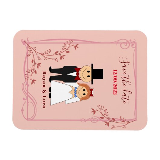 Save the Date Magnet (Horizontal)
