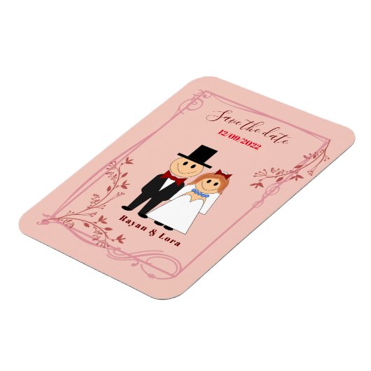 Save the Date Magnet (Linke Seite)