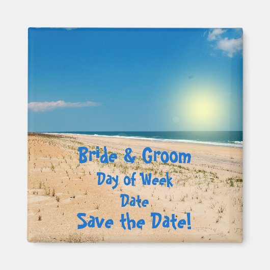 Save the Date - Magnet (Vorne)