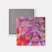 Save The Date Magnet (Vorderseite/Rückseite)