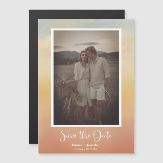 Save the Date Magnet (Vorne/Hinten)