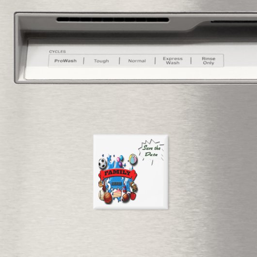 Save the Date Magnet (In Situ (Geschirrspüler))