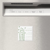 Save the Date Magnet (In Situ (Geschirrspüler))