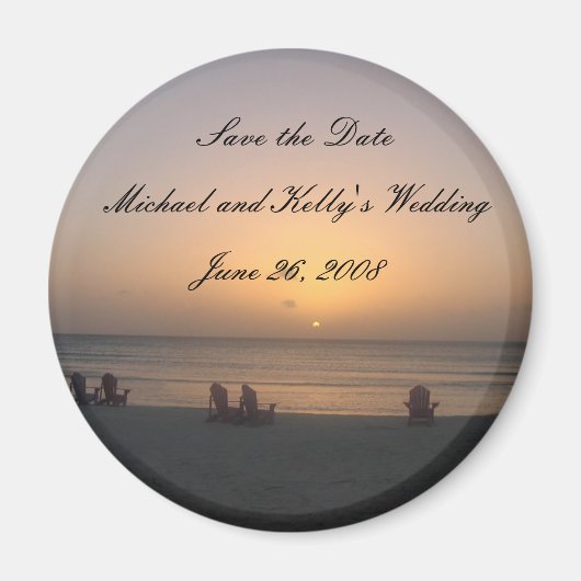 Save the Date Magnet (Vorne)