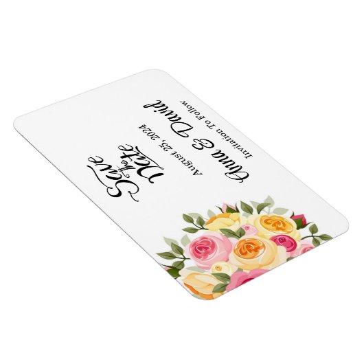Save The Date Magnet (Rechte Seite)