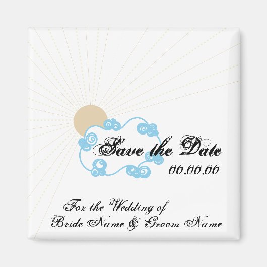 Save the Date Magnet (Vorne)