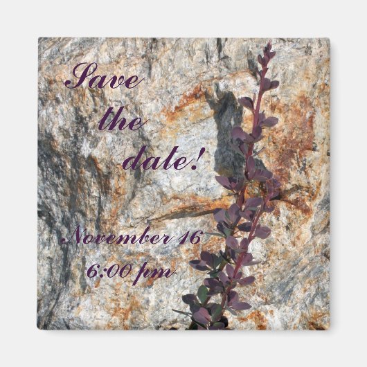 Save the Date! Magnet (Vorne)