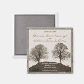 Save the Date Magnet (Vorderseite/Rückseite)