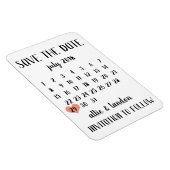 Save The Date | Magnet (Rechte Seite)