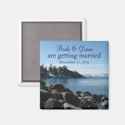 Save the Date Magnet (Vorderseite/Rückseite)