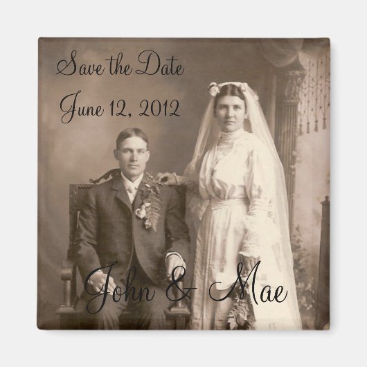 Save the Date Magnet (Vorne)