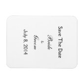 Save The Date Magnet (Horizontal)