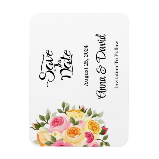 Save The Date Magnet (Vertikal)