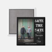 Save The Date Magnet (Vorderseite/Rückseite)