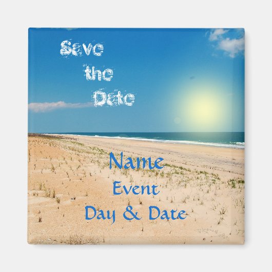 Save the Date - Magnet (Vorne)
