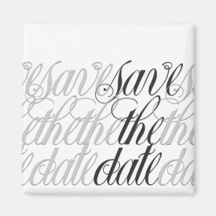 Save the Date Magnet