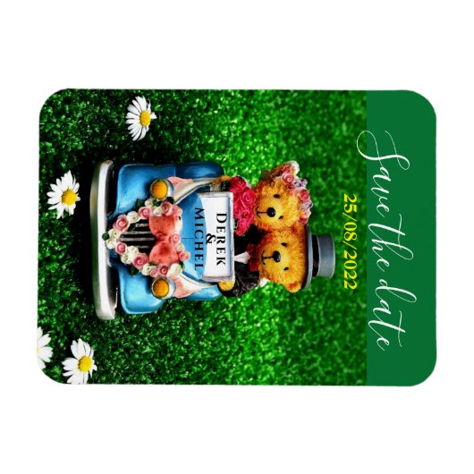 Save the Date Magnet (Horizontal)