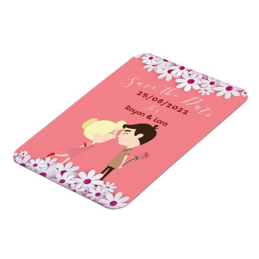 Save the Date Magnet (Linke Seite)