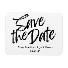 Save the Date Magnet für flexibles Foto