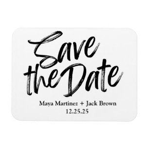 Save the Date Magnet für flexibles Foto