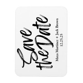 Save the Date Magnet für flexibles Foto