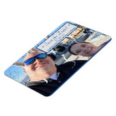 Save the Date Magnet für flexibles Foto (Linke Seite)