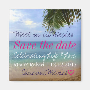 Save the Date   Magnet   für Paare in der Liebe
