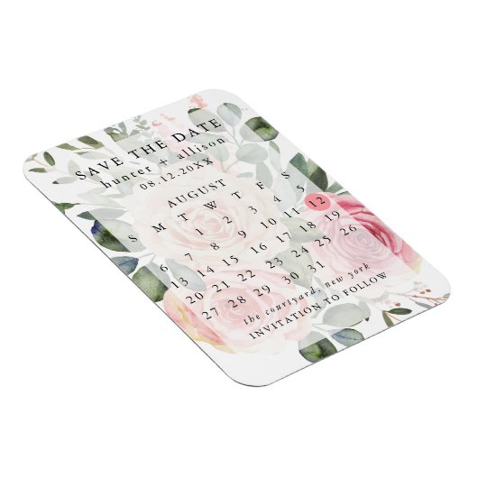 Save The Date | Magnet | Kalender (Rechte Seite)