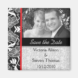 Save the Date Magnet - romantisches Paar