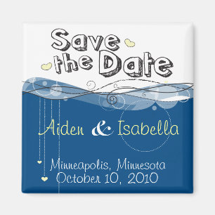 Save the Date Magneten Magnet