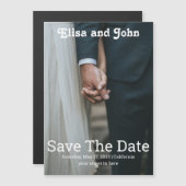 Save the Date Magnetkarte (Vorne/Hinten)