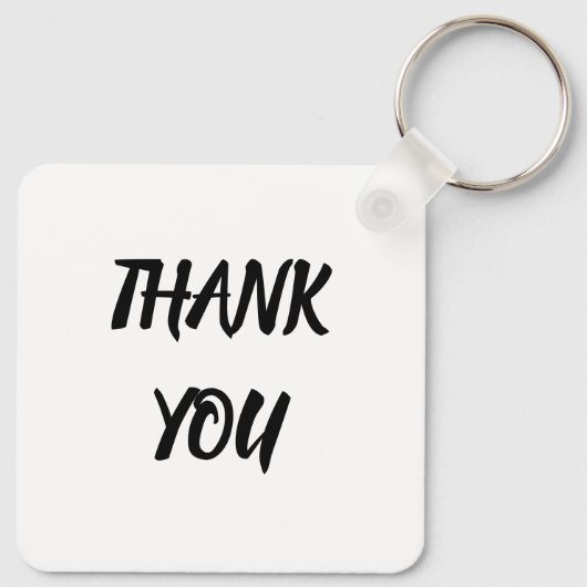 Save the Date Magnetkartenelegante Schlüsselanhänger (Rückseite)