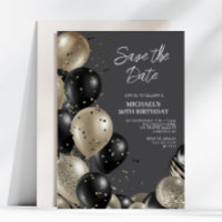 Save the Date Männer zum 50. Geburtstag