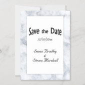 Save the Date Marble Magneteinladung (Vorderseite)