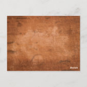 Save the Date Mason Jar String Lights Rustikales F Postkarte (Rückseite)