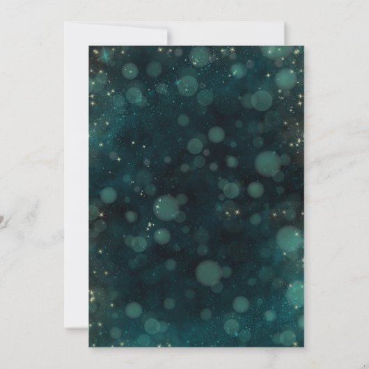 Save the Date Masquerade Party Einladung (Rückseite)