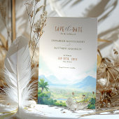 Save the Date Maui, Hawaii Zielort Einladung