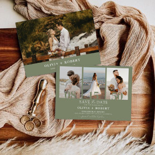 Save the Date Minimalistisch mit Fotokarte