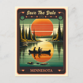 Save The Date | Minnesota Einladung Postkarte
