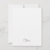 Save the Date mit Blue Sea Horse (Rückseite)