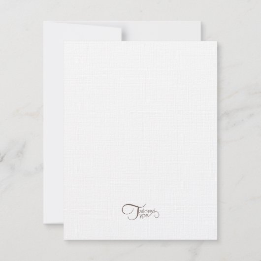 Save the Date mit Blue Sea Horse (Rückseite)