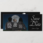 Save the Date mit Foto-Karten für Hunde (Vorne/Hinten)