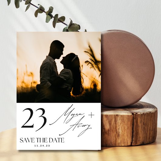 Save the Date mit Foto Save the Date Einladung