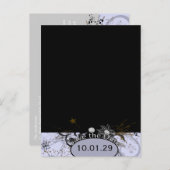 Save the Date mit IHREM Foto - Lavendel Ankündigungspostkarte (Vorne/Hinten)