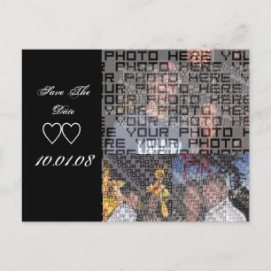 Save the Date mit IHREN Fotos - Ankündigungspostkarte