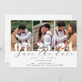 Save the Date mit QR-Code Einladung (Vorne/Hinten)